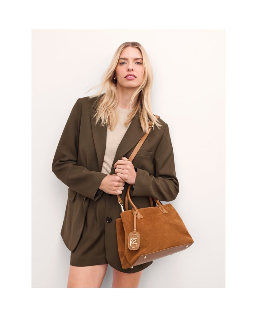 Kazar-Handtasche-und-Umhängetasche-aus-Wildleder-camel
