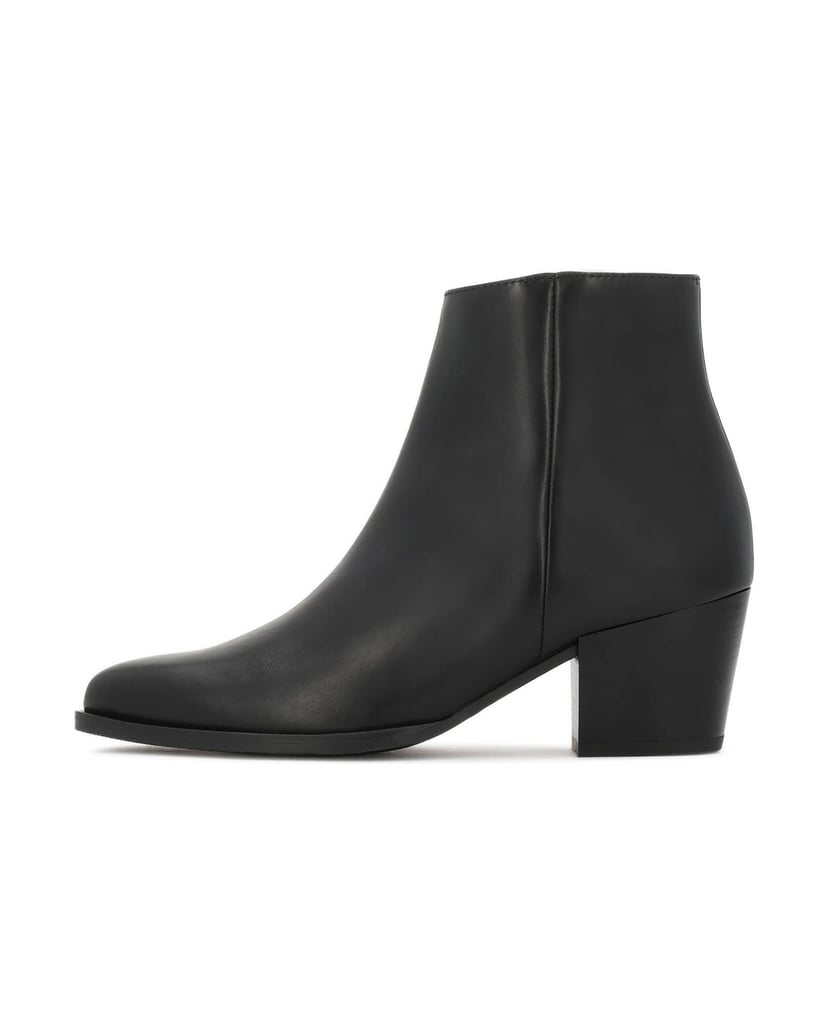 Kazar-Klassische-Lederstiefel-mit-Reißverschluss-schwarz