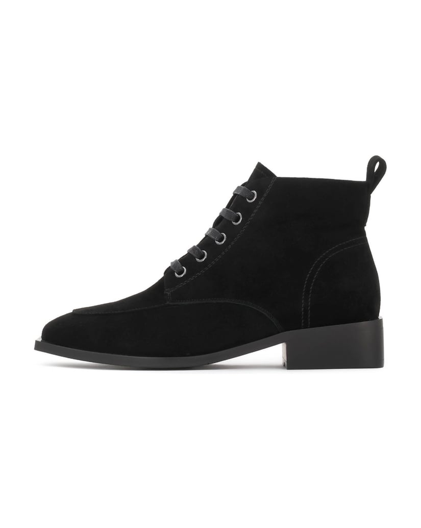Kazar-Wildlederstiefel-mit-Retro-Nasenpads-schwarz