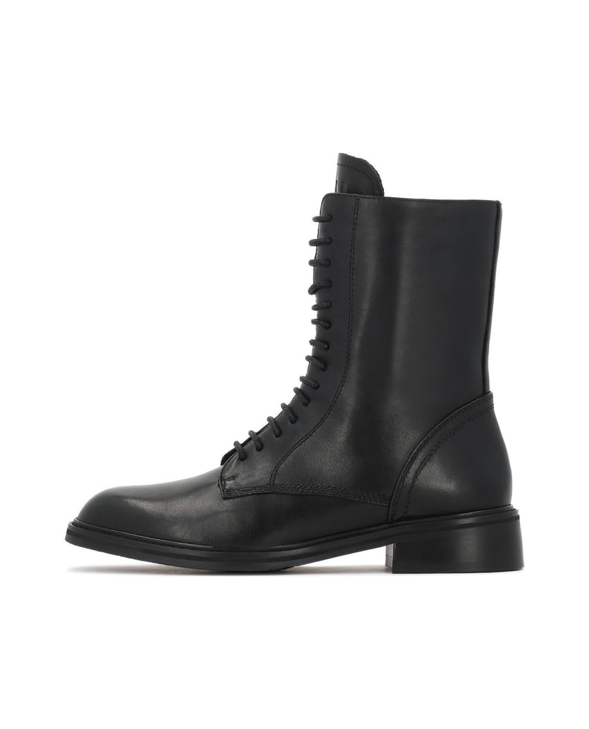 Kazar-Lässige-Lederstiefel-für-Frauen-schwarz