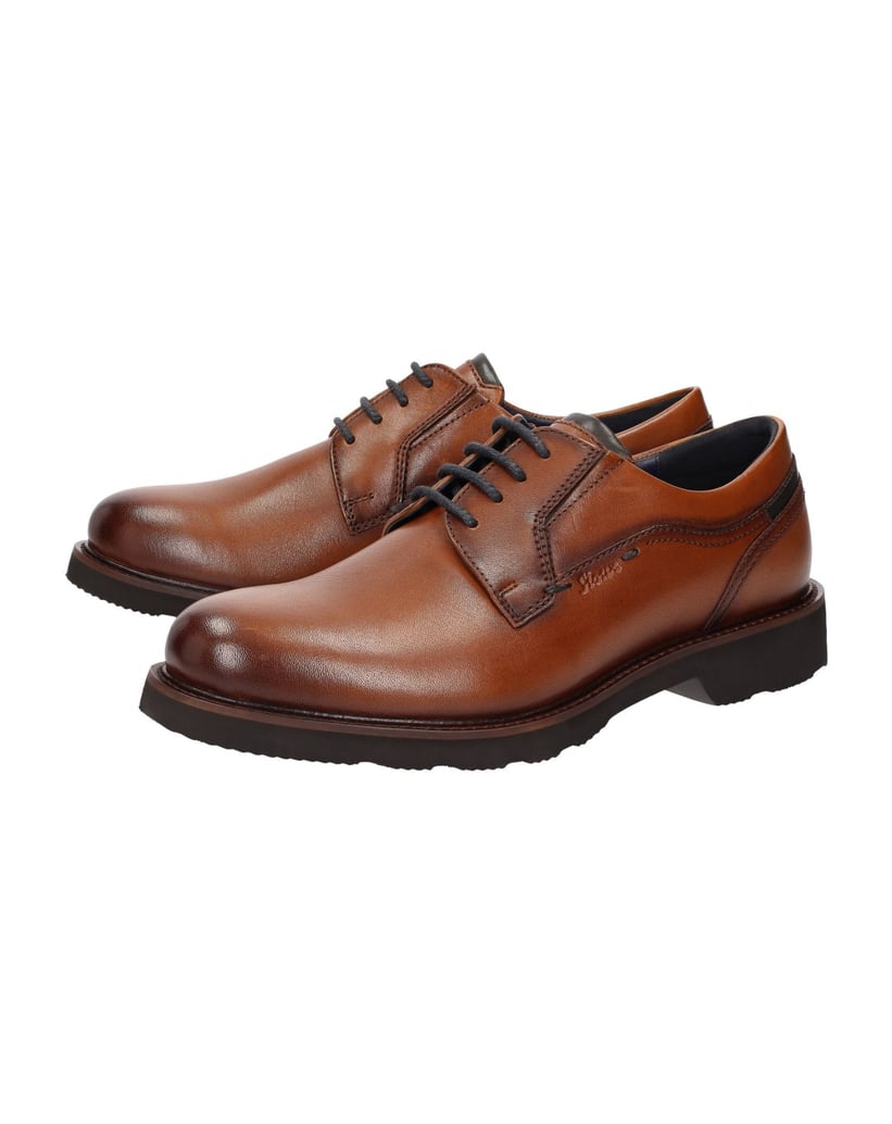 Sioux-Schnürschuh-Dilip-716-H-cognac