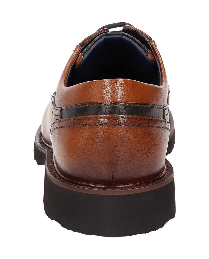 Sioux-Schnürschuh-Dilip-716-H-cognac