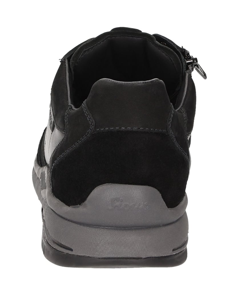 Sioux-Sneaker-Turibio-713-J-schwarz
