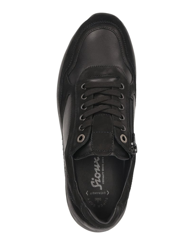 Sioux-Sneaker-Turibio-713-J-schwarz