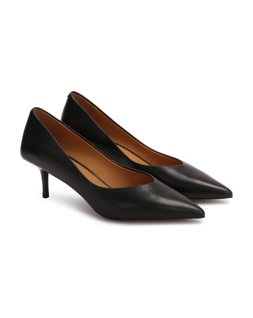 Kazar-Klassische-schwarze-spitz-zulaufende-Pumps-schwarz