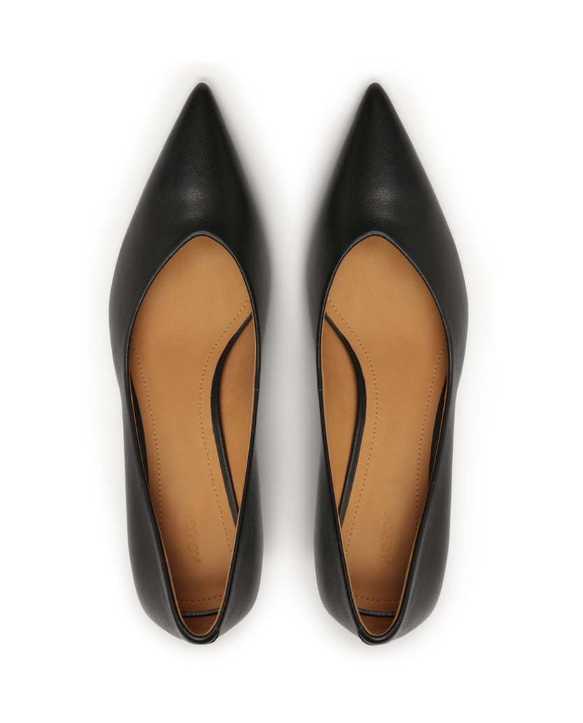 Kazar-Klassische-schwarze-spitz-zulaufende-Pumps-schwarz