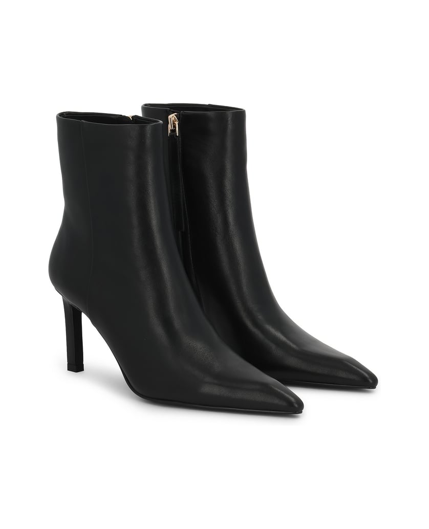 Kazar-Elegante-Stiefel-mit-Stilettoabsatz-aus-Glattleder-schwarz