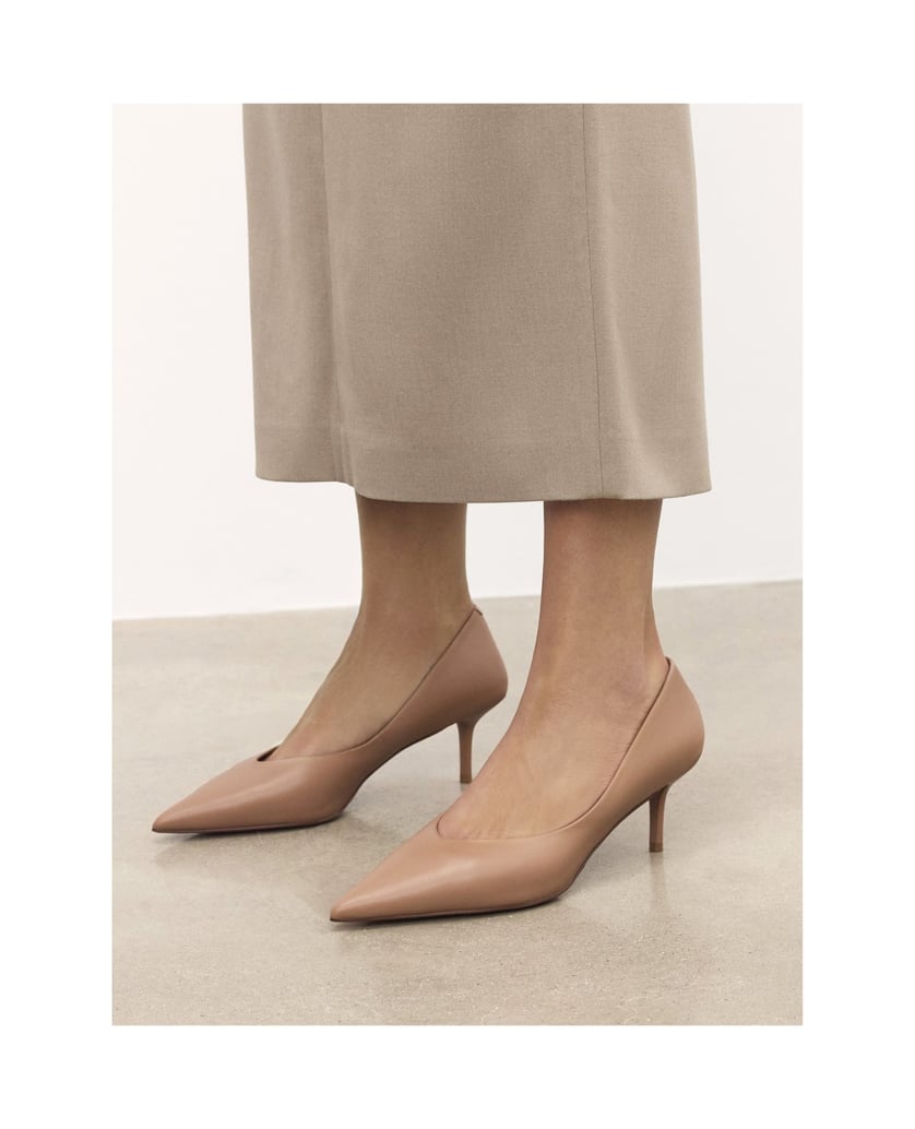 Kazar-Klassische-beigefarbene-Lederpumps-beige