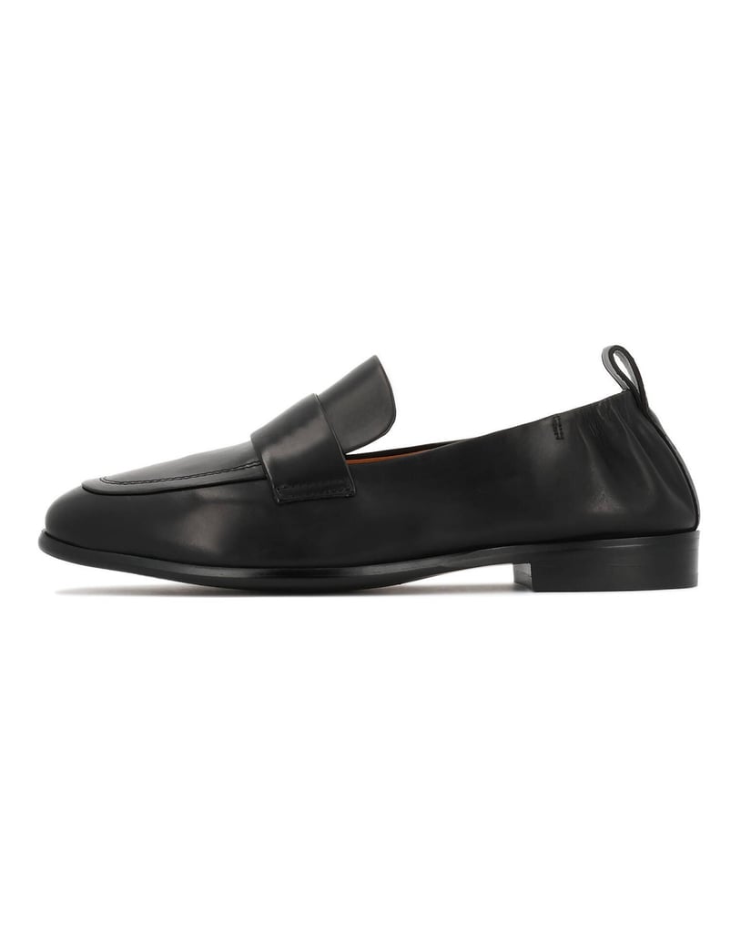Kazar-Schwarze-Slipper-mit-Gummizug-an-der-Ferse-schwarz