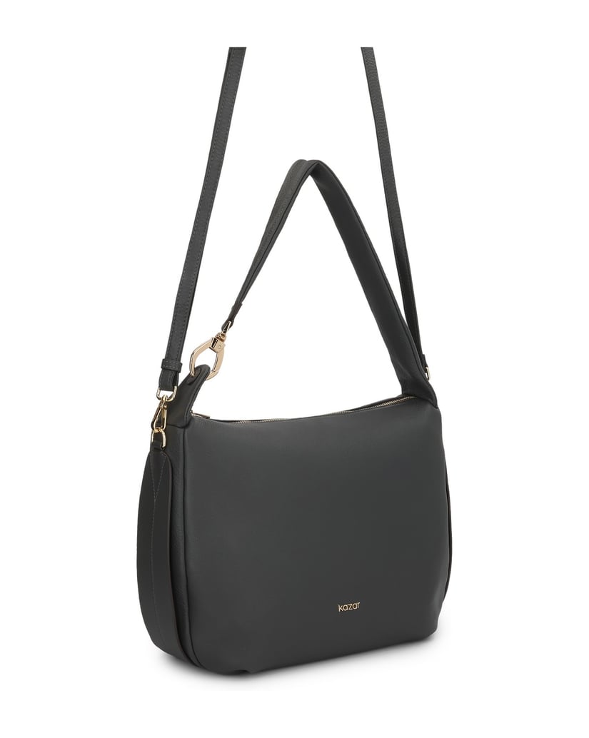 Kazar-Graue-Handtasche-mit-bequemer,-lockerer-Passform-grau