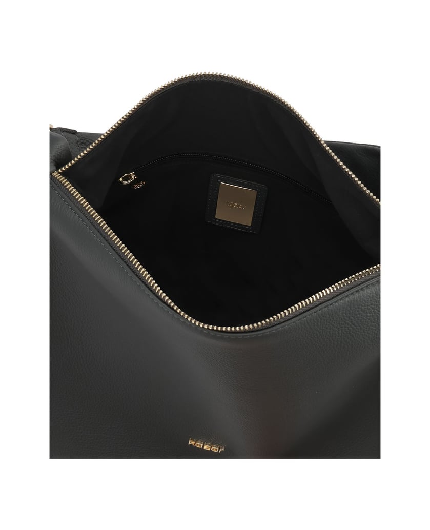 Kazar-Graue-Handtasche-mit-bequemer,-lockerer-Passform-grau