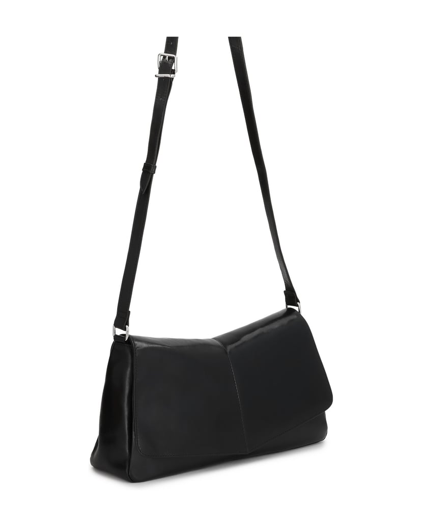 Kazar-Schwarze-Handtasche-mit-Riemen-schwarz