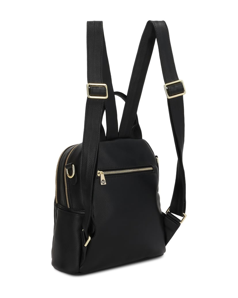 Kazar-Lederrucksack-mit-Handtaschenfunktion-schwarz