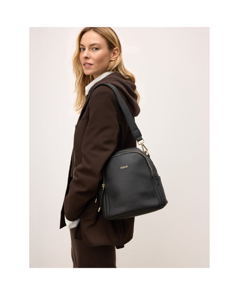 Kazar-Lederrucksack-mit-Handtaschenfunktion-schwarz