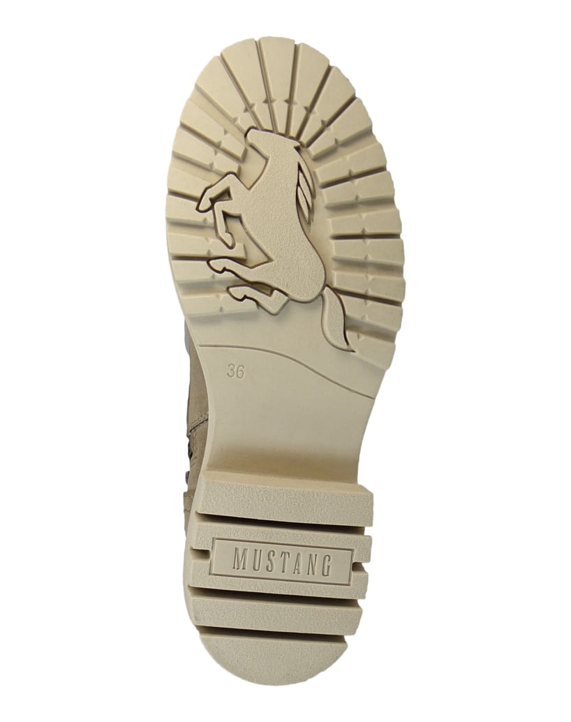 Mustang-Stiefeletten-grau