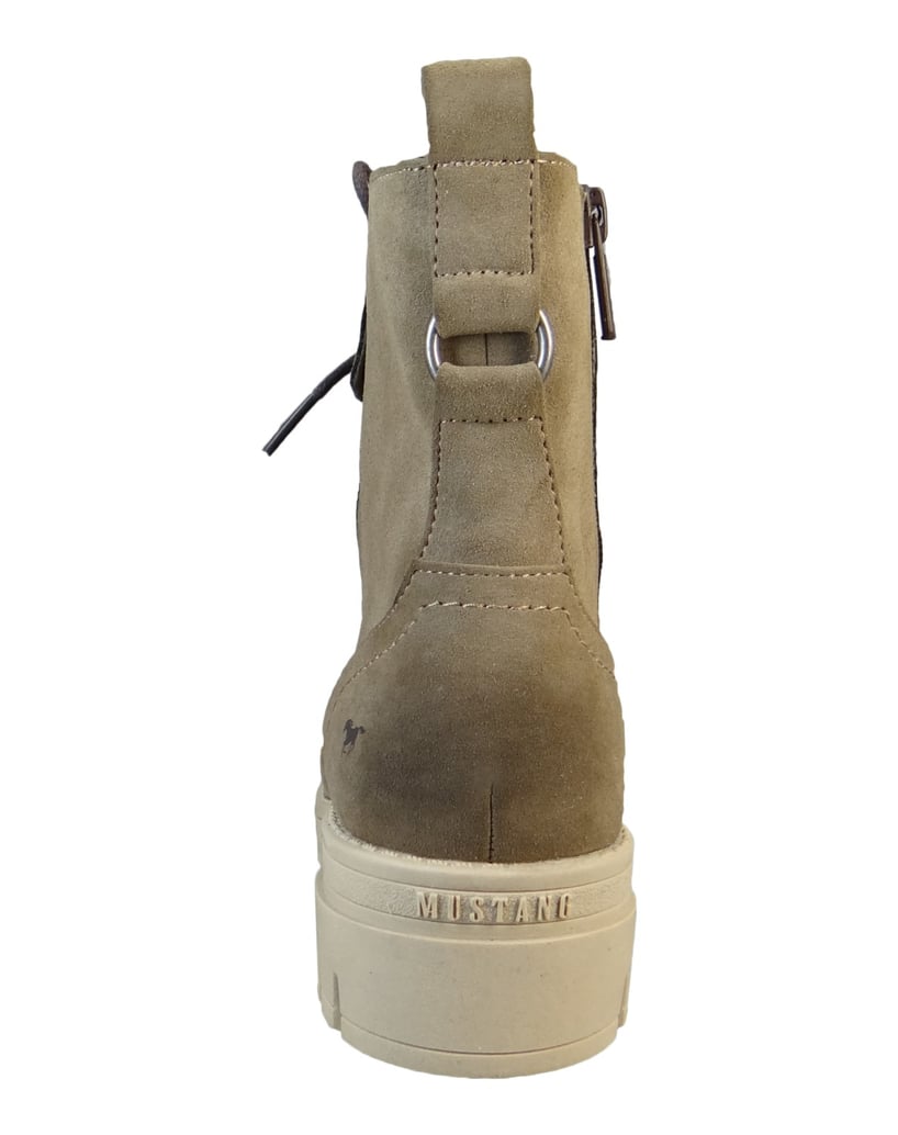 Mustang-Stiefeletten-grau