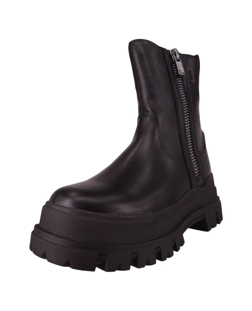 Buffalo-Stiefeletten-schwarz