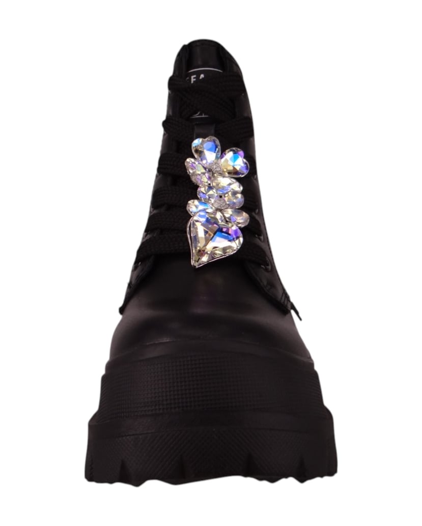 Buffalo-Stiefeletten-schwarz