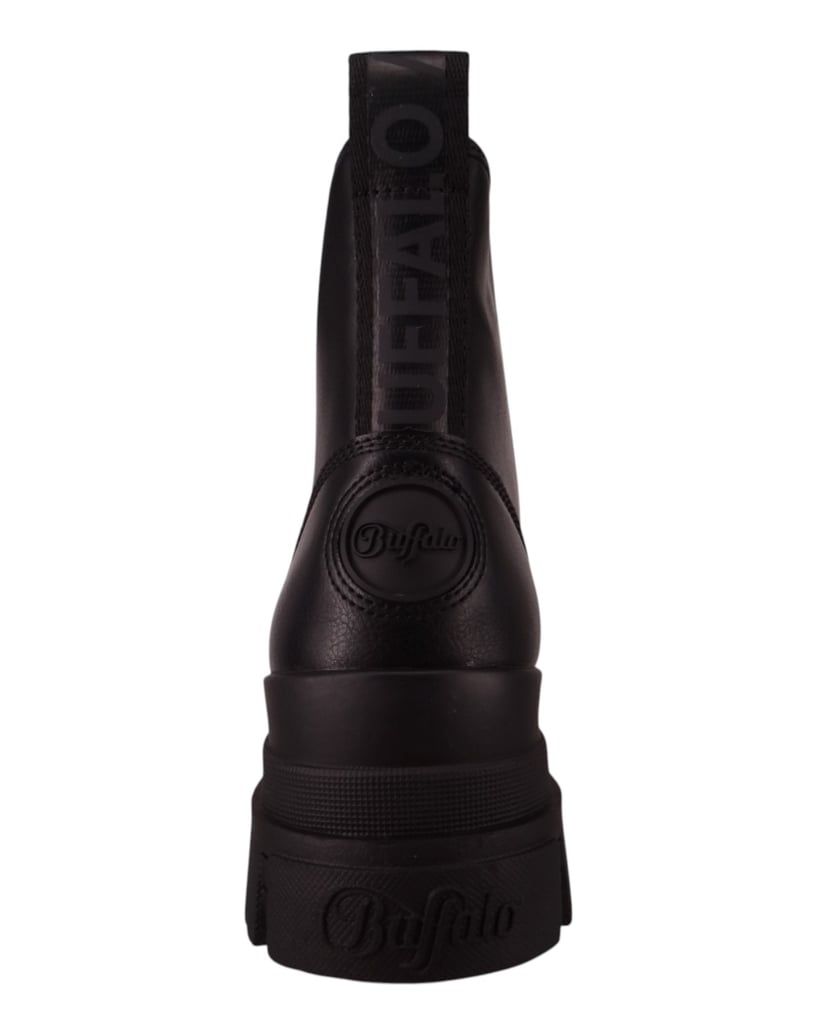 Buffalo-Stiefeletten-schwarz