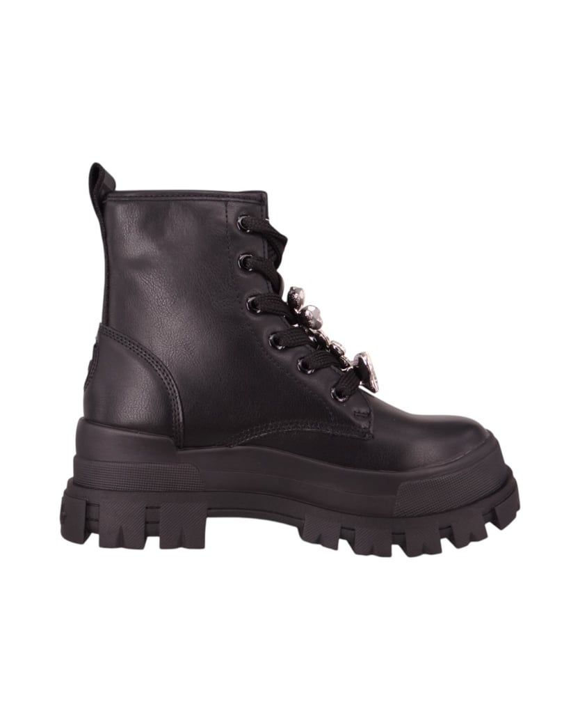 Buffalo-Stiefeletten-schwarz