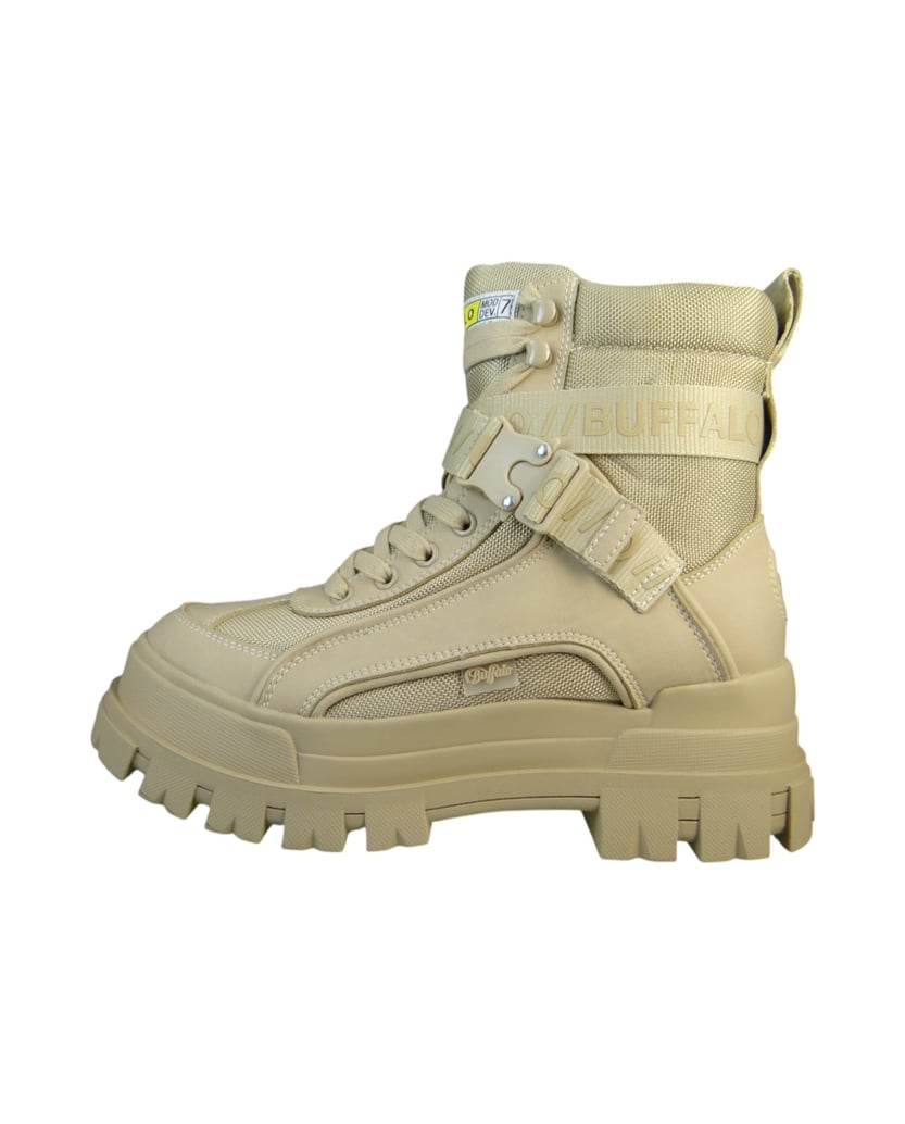 Buffalo-Stiefeletten-beige