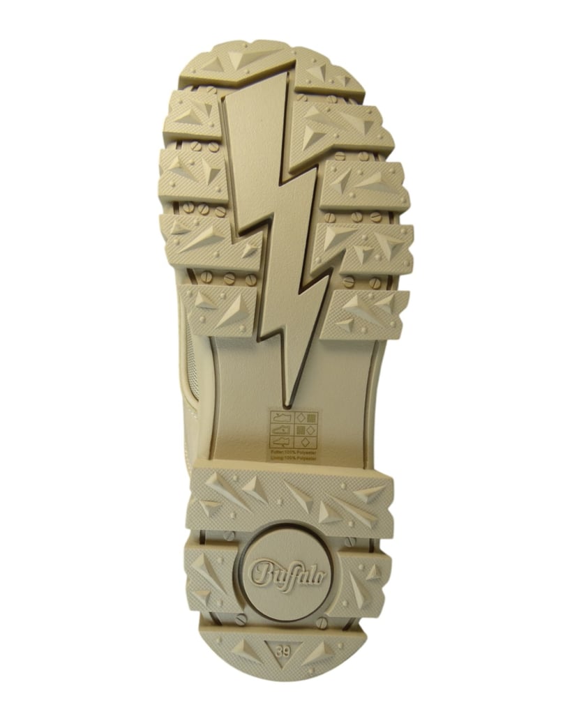 Buffalo-Stiefeletten-beige