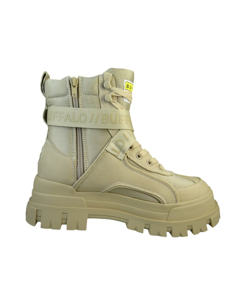 Buffalo-Stiefeletten-beige