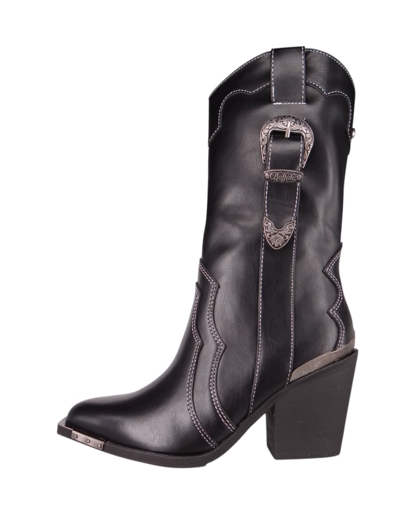 Buffalo-Stiefel-schwarz