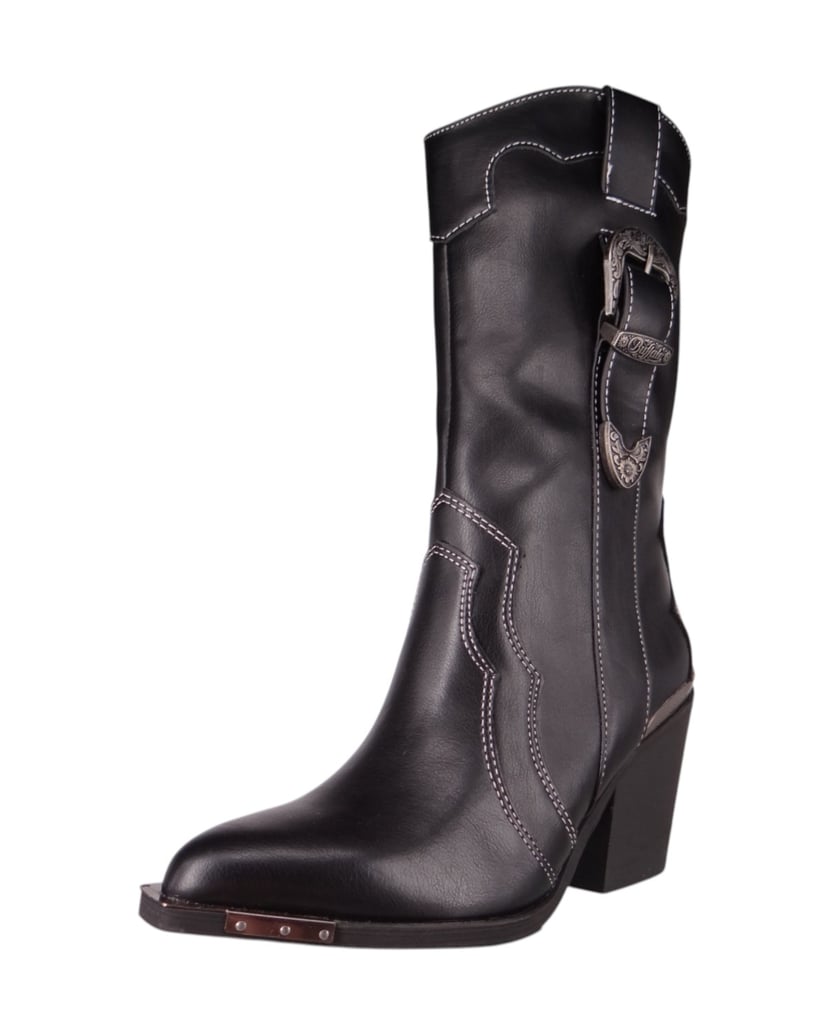 Buffalo-Stiefel-schwarz