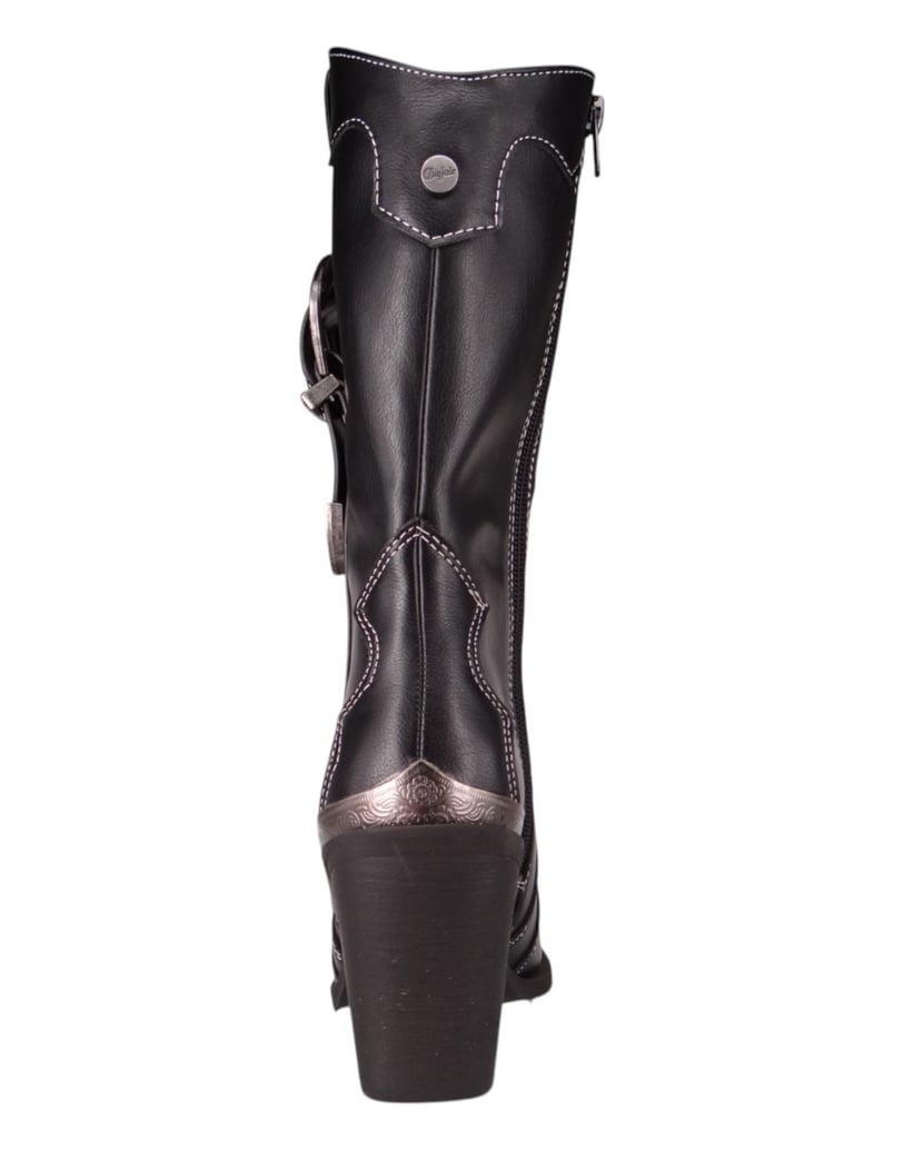 Buffalo-Stiefel-schwarz