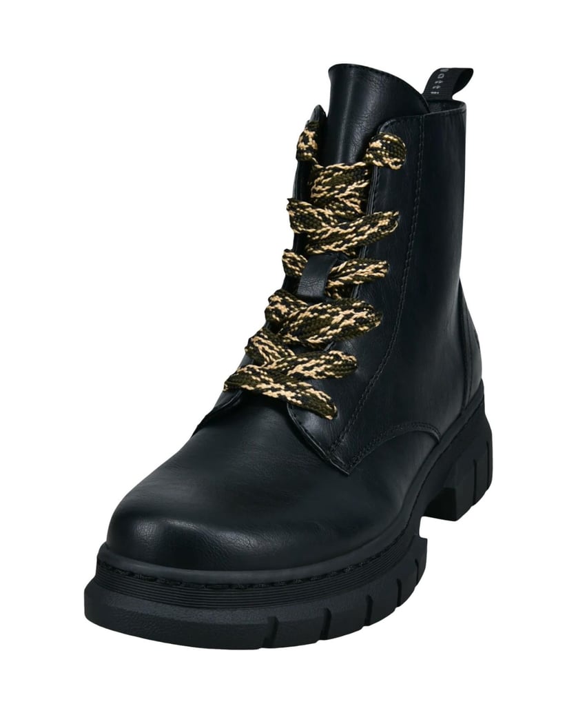 BUGATTI-Schnürstiefel-schwarz