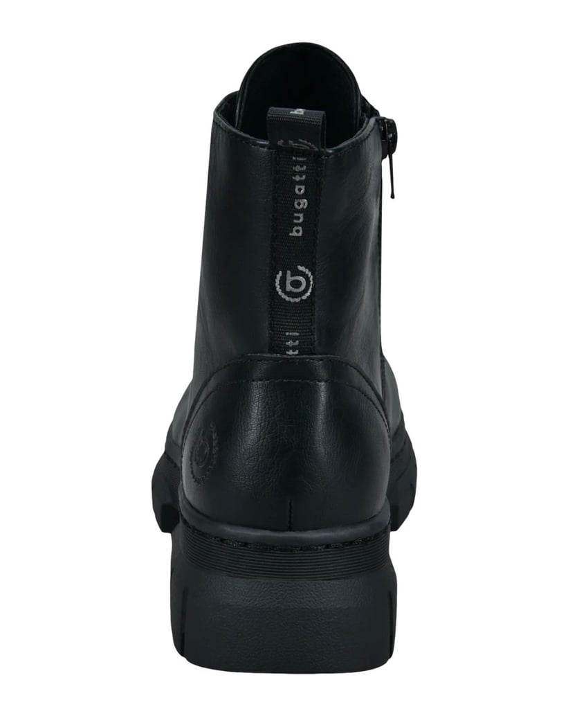 BUGATTI-Schnürstiefel-schwarz