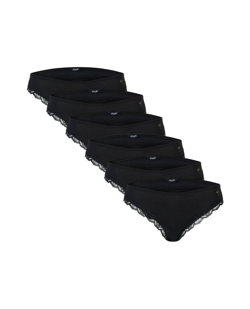 Joop-Damen-Slip-6er-Pack-Multipack-schwarz