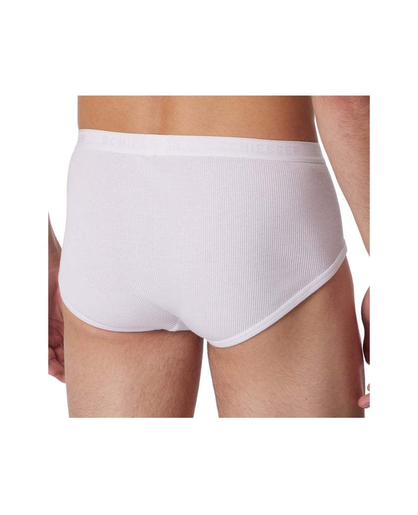 SCHIESSER-Herren-Slip-4er-Pack-Original-Classics-4P-weiss
