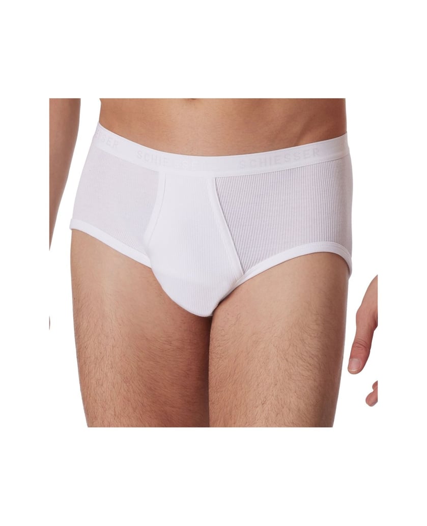 SCHIESSER-Herren-Slip-4er-Pack-Original-Classics-4P-weiss