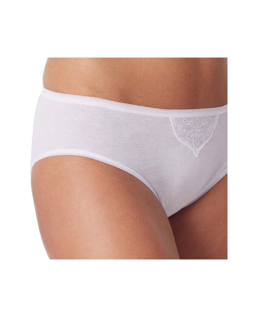 SCHIESSER-Damen-Slip-6er-Pack-Cotton-Essentials-6P-schwarz