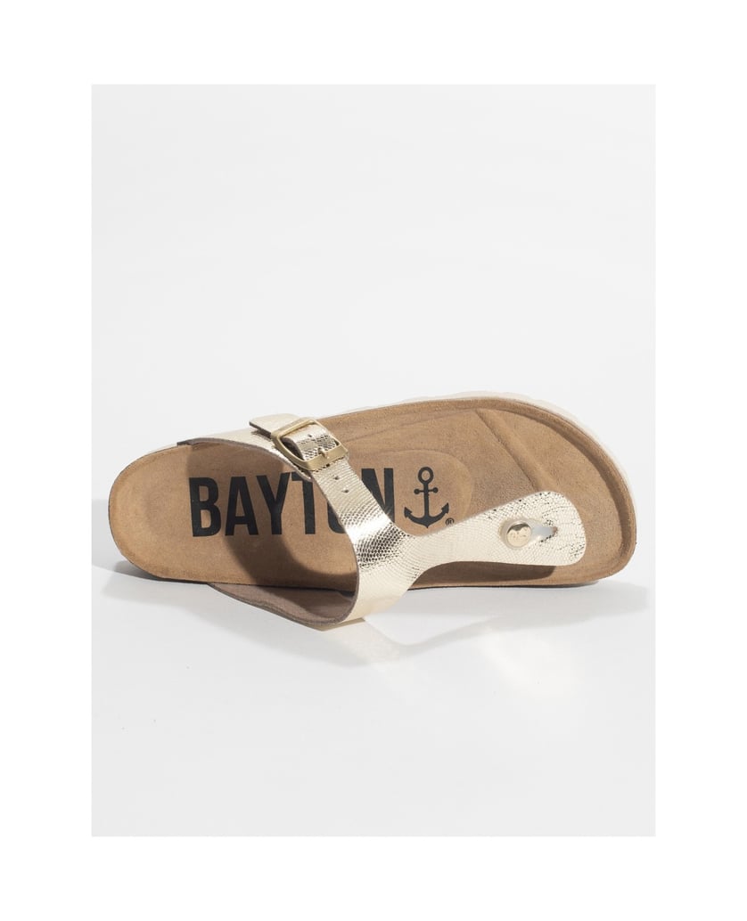 Bayton-Pantoletten-damen-Mercure-gold