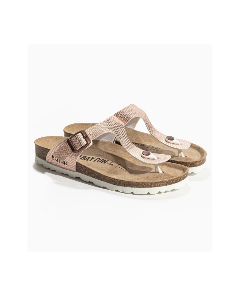Bayton-Pantoletten-damen-Melia-gold