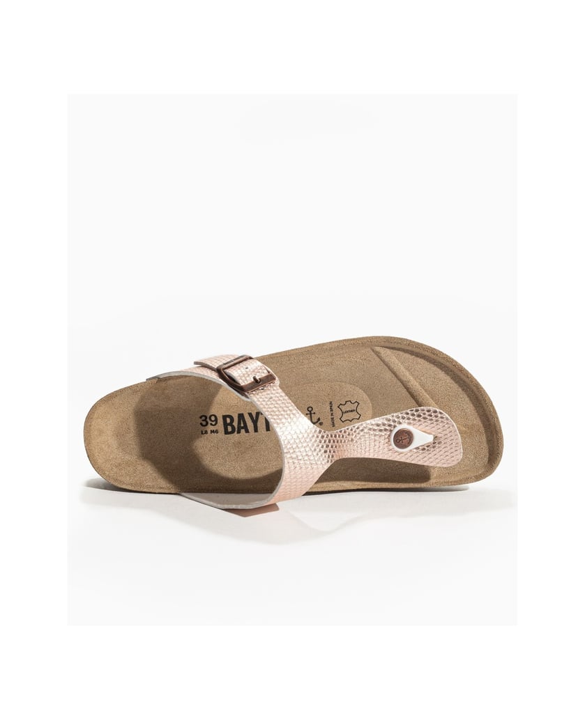Bayton-Pantoletten-damen-Melia-gold