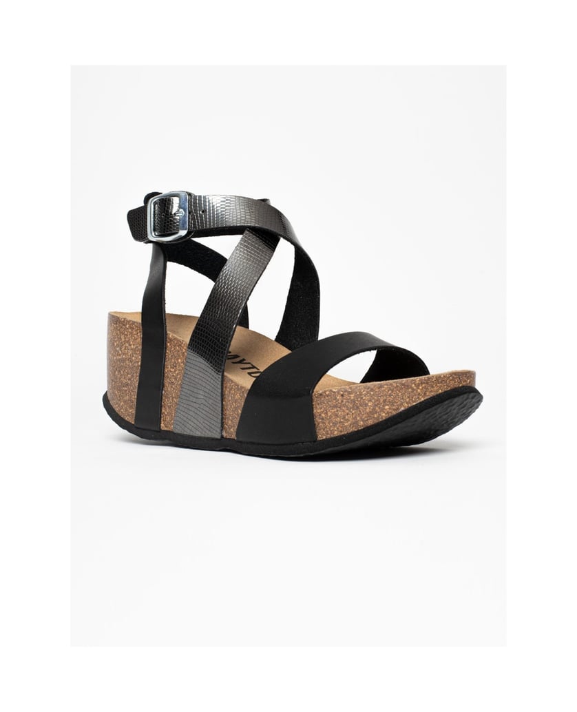 Bayton-Sandalen-PAMPELUNE-schwarz