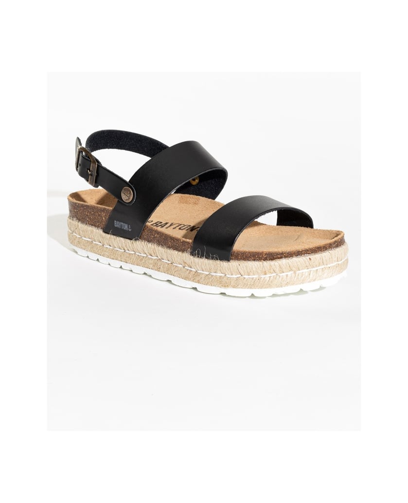 Bayton-Gaceo-Leather-Mules-schwarz