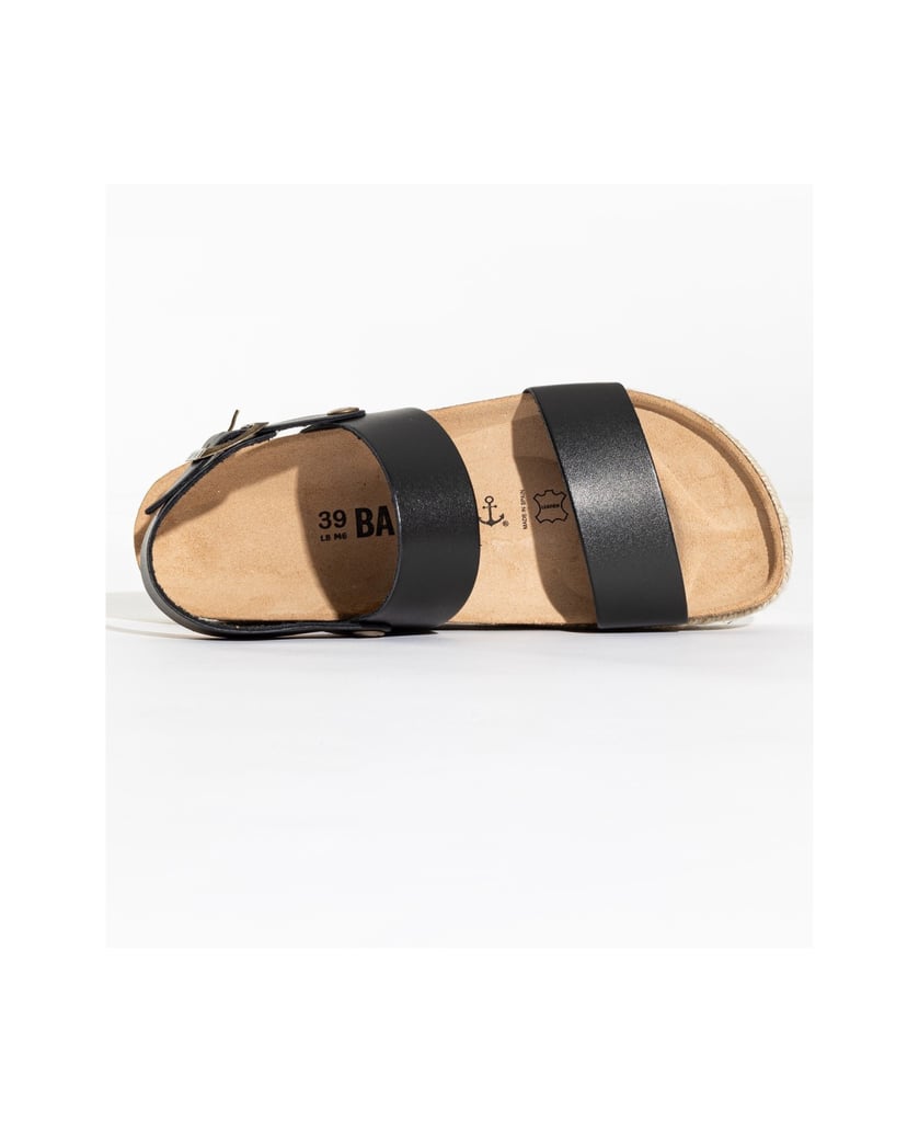 Bayton-Gaceo-Leather-Mules-schwarz