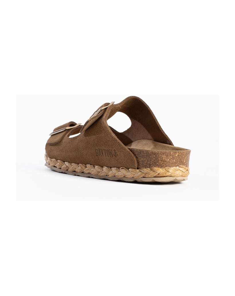 Bayton-Women's-Atlas-leather-mules-schwarz