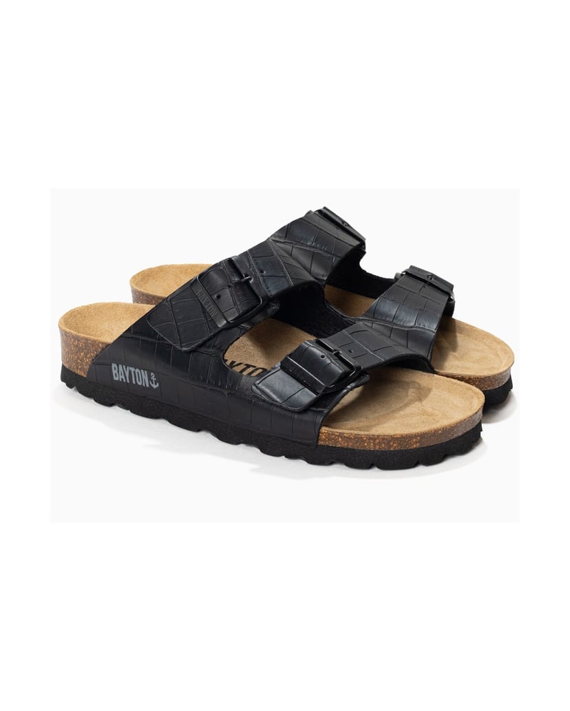 Bayton-Sandalen-Damen-ATLAS-schwarz