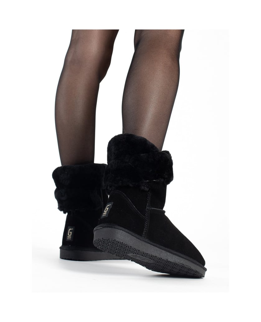 Gooce-BEVERLY-Winter-Suede-Boots-schwarz