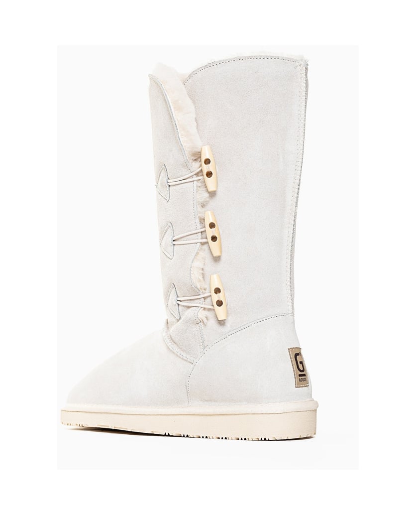 Gooce-CORNICE-Winter-Suede-Leather Boots-off-white