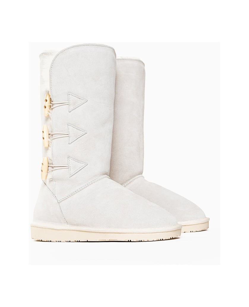 Gooce-CORNICE-Winter-Suede-Leather Boots-off-white