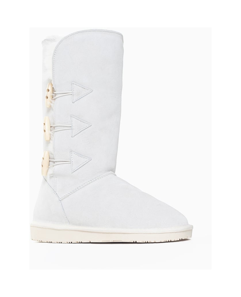 Gooce-CORNICE-Winter-Suede-Leather Boots-off-white