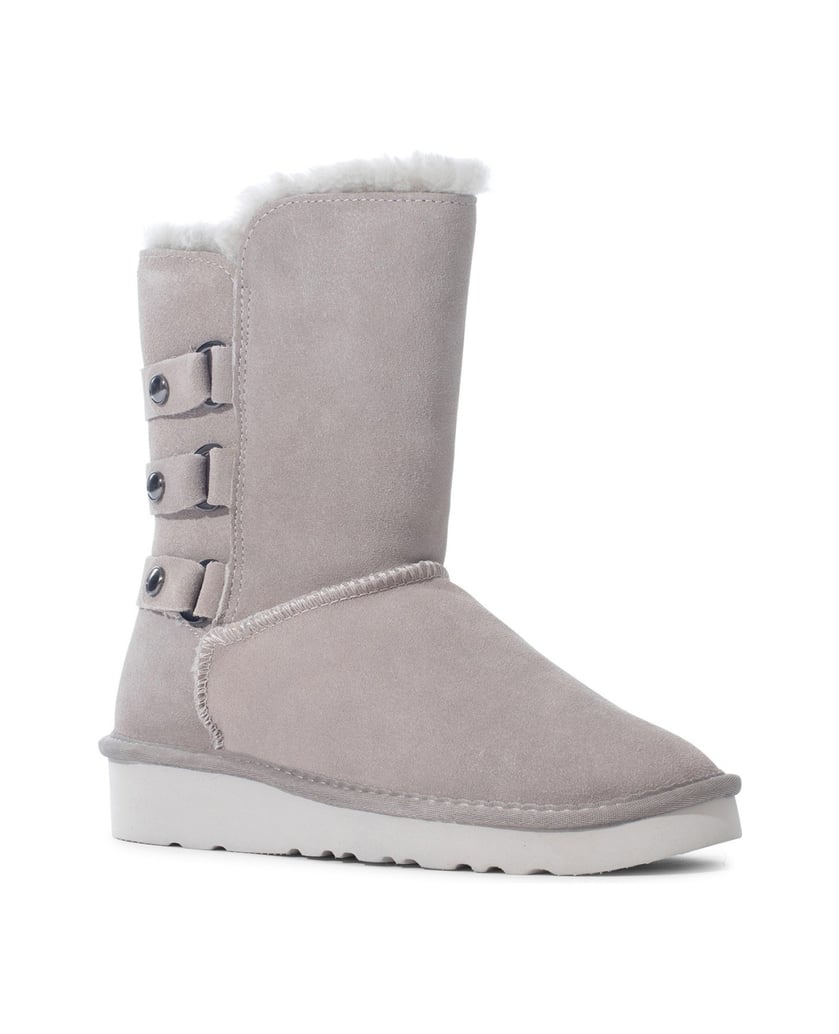 Gooce-BINGER-Winterstiefel-aus-Wildleder-grau