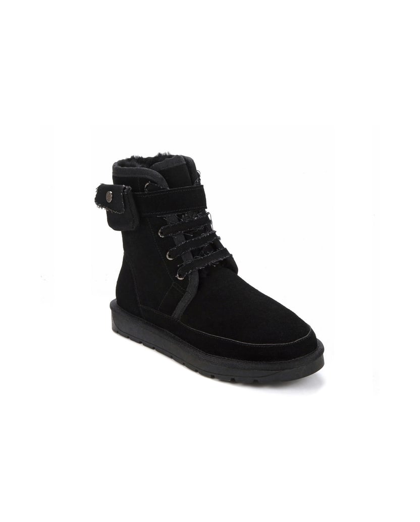 Gooce-DAYANA-Winterstiefel-aus-Wildleder-schwarz